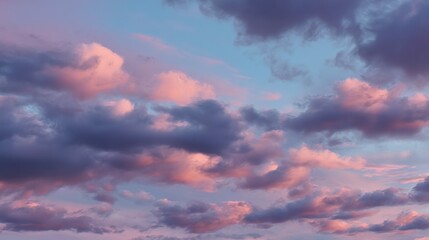 Obraz premium Dramatic cloudscape at sunset or sunrise