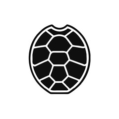 Obraz premium turtle shell icon. Vector illustration isolated o white background