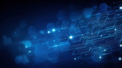 Obraz premium Abstract digital technology background