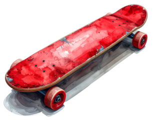 red bottle with water drops