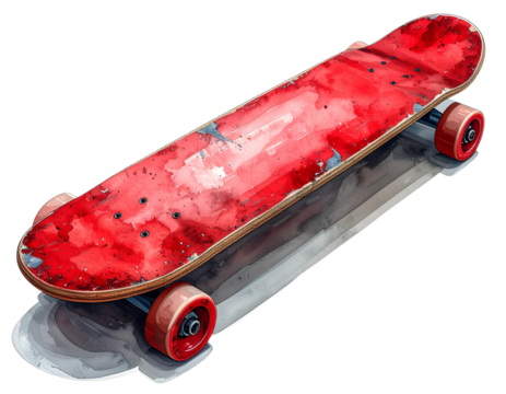 red bottle with water drops