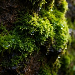 moss on the tree