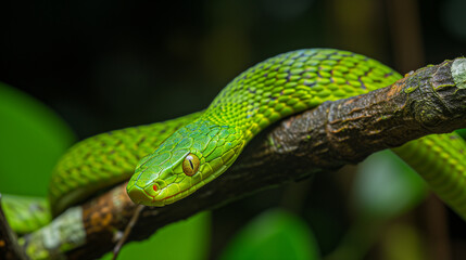 Obraz premium Snakes in nature