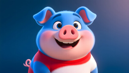 Cartoon 12 zodiac animal IP image mascot holiday illustration