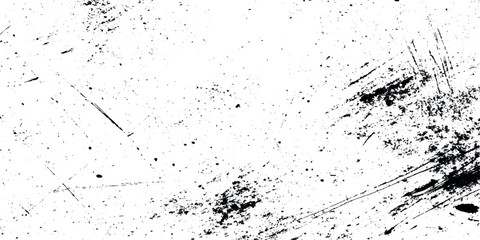 black and white grunge texture background with distressed scratches for poster, banner, and digital artwork.