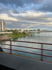bridge over the river