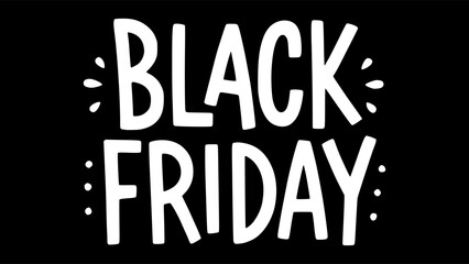 black friday event discount sale marketing promotion moment flat color vector illustration template design