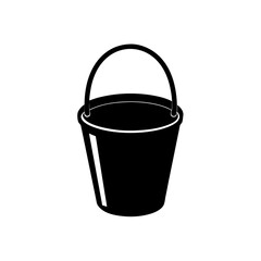 trash can isolated on white