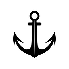 anchor on white background