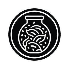 Fermented Kimchi Food Icon