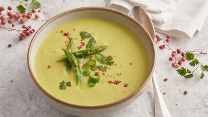 Green Asparagus Soup