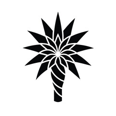 Sugar cane bundle spiral starburst logo design