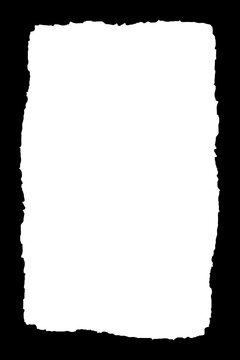 Marco, mascara bordes irregulares