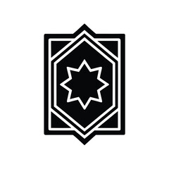 Arab Rug Icon for Cultural Logo Use