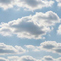 blue sky with clouds