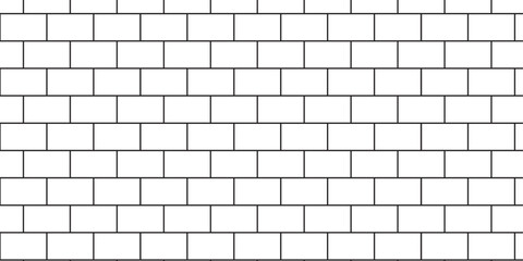 Fototapeta premium Urban abstract pavement floor and wall white structure structure brick wall row wallpaper texture design. 