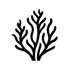 Marine Algae simple Seaweed Icon