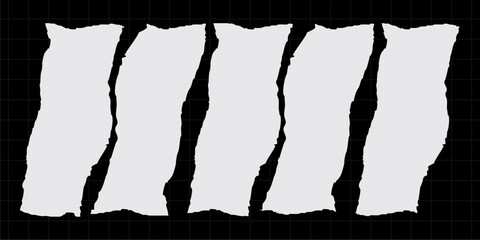 Pictures or photos frame collage, page grid layout abstract photo frames and digital photo wall template