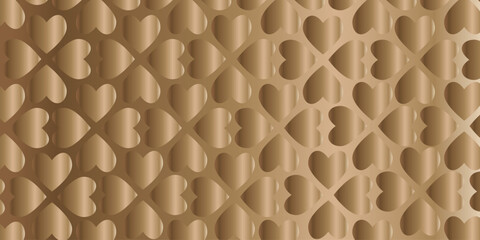 Chocolate Hearts Pattern