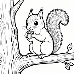 Obraz premium coloring photo for kids