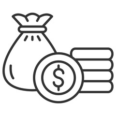 Finance Outline Icon