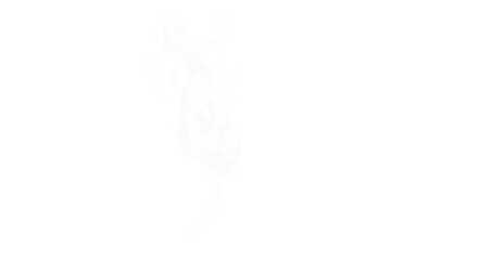 smoke isolated on white background