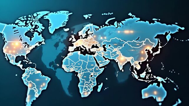 Logistics experts mapping international supply pressure scenarios by overlaying port congestion carrier capacity and inventory vulnerability on interactive logistics maps in  Photo Stock  Concept  and
