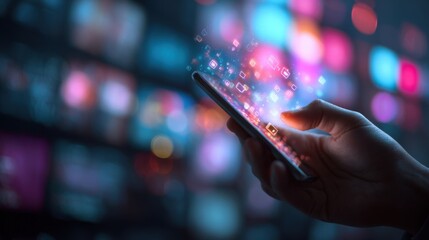 Mobile Phone Touchscreen Interface Innovation Technology Smartphone Application