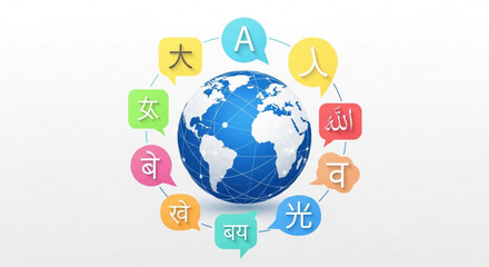 Globalization and translation services for international communication and language diversity worldwide access