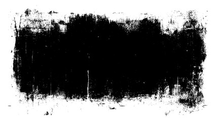 brush stroke isolated on white background