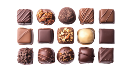 Assorted Chocolate Truffles Gourmet Selection Candy Sweet Treat Variety