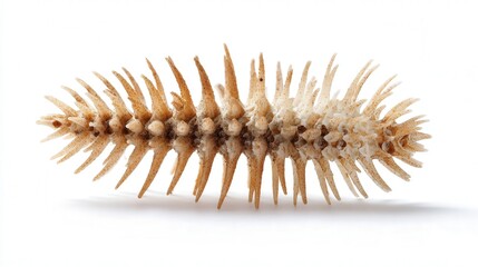 Obraz premium Urchin spine fragment isolated on white background