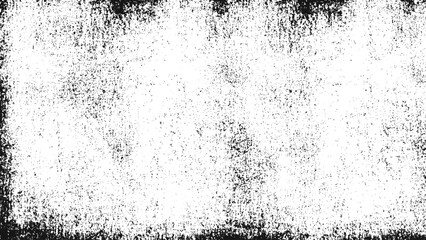 Monochrome grunge texture with sketch abstract pattern to create stylish distressed effect for modern vector background