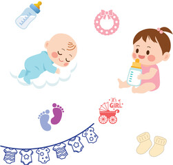 Baby Shower SVG Bundle