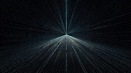 An Abstract Background Concept with Blue Technological Light Rays Shuttling: Dynamic Futuristic Blue Tech Light Abstract Background for Digital Designs & Tech Branding