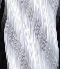 Smooth Textured Waves of Light on a Black Background Offering a Modern and Stylish Aesthetic for Various Applications.