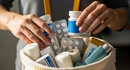 Emergency first aid kit essentials for home and travel safety preparedness