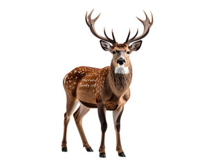Fototapeta premium isolated deer standing