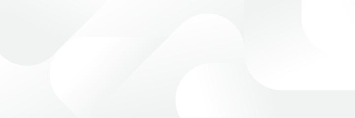 Abstract pattern white geometric banner design background.