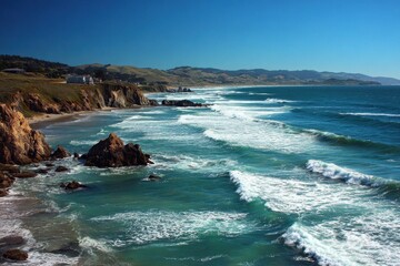 Inspiring Bodega Bay Head View: Majestic Pacific Ocean Meets Beautiful California Nature