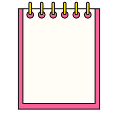 Pink Spiral Notebook