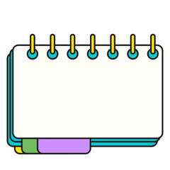 Horizontal Spiral Notebook