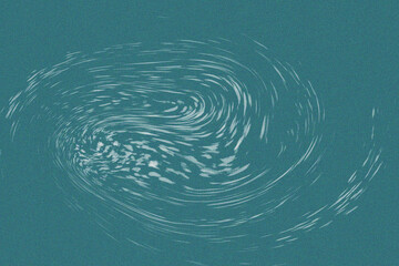 Teal Water Swirl Grainy Texture Abstract Background