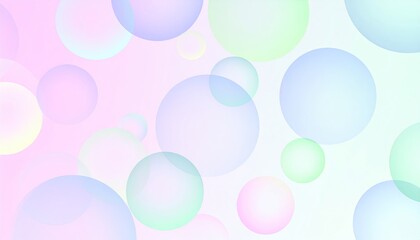 Pastel Gradient Jelly Blobs Background