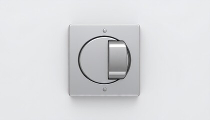 Rounded Neutral Gray Toggle Slider Chip Button