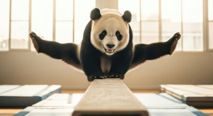 Adorable Panda Bear Expertly
