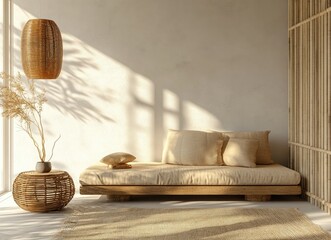 interior luxury apartment comfortable bedroom