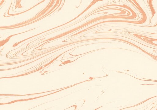 Abstract swirling pattern of rose gold and cream colors, elegant background texture