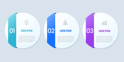 Circle Infographic Template for Business Presentation	