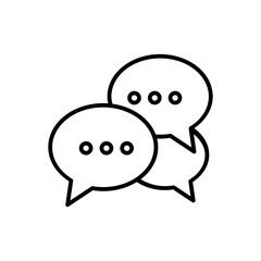three funny cartoon speech bubbles